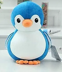 Babique Penguin Teddy Bear Plush Soft Toy Cute Kids Birthday Animal Baby Boys/Girls (28 cm, Blue)