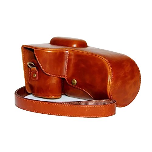 pu Design Housse en cuir   tui pour appareil photo avec tr  pied pour Nikon D5300 D5200 D5100