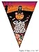Produktbild Wimpelkette 5 Meter lang mit 10 Wimpelfähnchen Halloween Trick or Treat