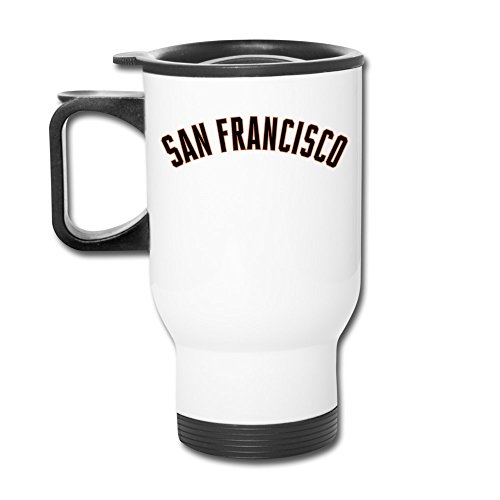 LuNeil San Francisco Wordmark Thermal Travel Mug Cup Bottle