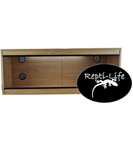 Repti-Life 4ft Vivarium 48x18x18 Inches - White Flat Pack Reptile Enclosure With Toughened Glass