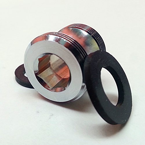 M20 AG x M22 AG, lang, chrom, Gewinde Adapter M22 AG auf M20 AG lang Chrom für Perlstrahler Gewinde am Wasserhahn. M20xM22. M20x1 auf M22x1. Oft bei Design Wasserhähnen. 2 x Aussengewinde. Passt auch bei Blancomila HD, Ringskär Ausziehversion - 2