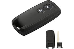 Happyit Obudowa kluczyka samochodowego, etui na kluczyki samochodowe, wkładka do kluczyka, wkładka do pilota, zamiennik obudowy do Suzuki SX4 Grand Vitara Swift (2 przyciski)