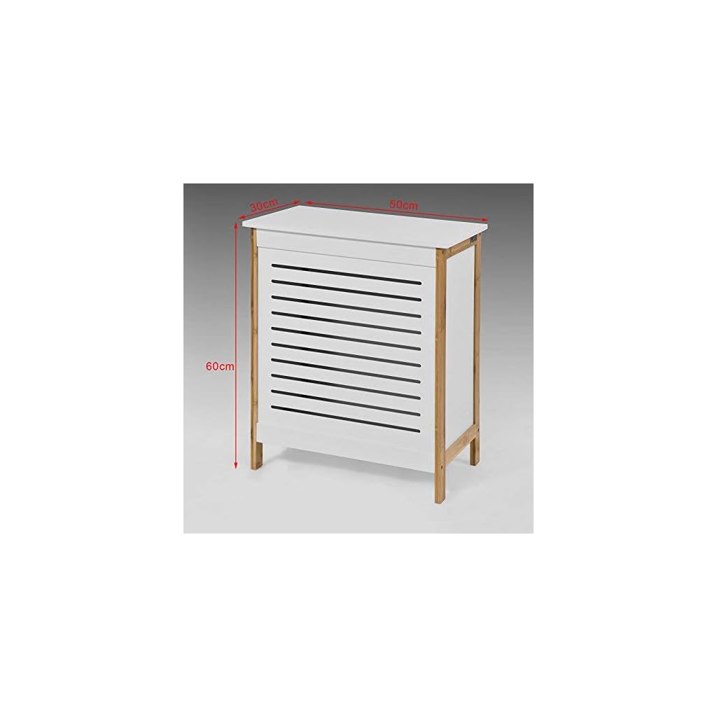 SoBuy Cesto para la Colada,Canasto para la Ropa Sucia,Amario para Baño