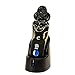 UJS 972 Wet/Dry Triple Rotary Washable Shaver with LCD battery indicator and Side Trimmer