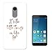 Produktbild 003421 - The little things I life quote Design Xiaomi Redmi Note 4 Fashion Trend Silikon Hülle Schutzhülle Schutzcase Gel Rubber Silicone Hülle