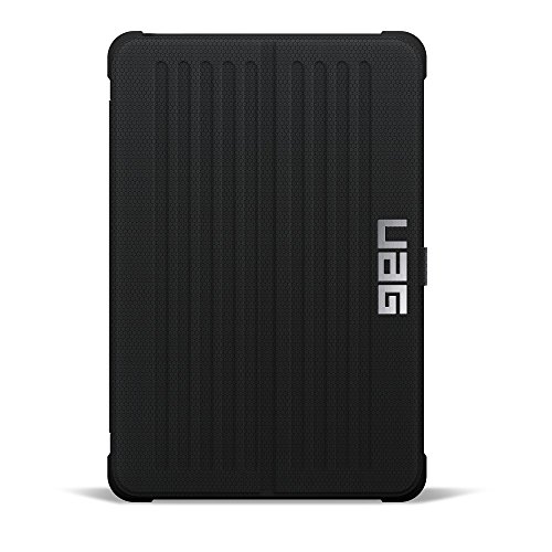 URBAN ARMOR GEAR Folio Schutzhülle für Apple iPad mini 4 (inkl. Retina) – schwarz [Stoßfest | Standfunktion | Wake/Sleep Funktion | Displayklappe] – UAG-IPDM4-BLK-VP - 4
