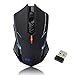 Produktbild Laptop Maus, Mute-Maus 2.4 G 2000 DPI Drahtlose Silent USB Schnurlos Maus Funkmaus Gaming Funk Wireless-maus Mäuse, 7 Tasten, Für PC Laptop iMac Macbook, Office, Home
