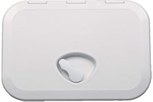 TREM Caddy per Barca Nautica Sportello Calpestabile in ABS 270x375 Bianco Minimalista