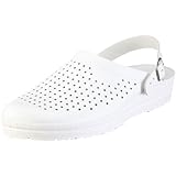 Glattleder Rohde Herren Neustadt-H Clogs, 00 weiß), 46 EU