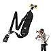Produktbild Tailcas® Schnell Universal Nylon Kameragurt Kamera Gurt Tragegurt Schultergurt Tragbare Schulter Strap Beltür DSLR Spiegelreflexkamera SLR DSL wie z.B. Canon Nikon Sony Olympus Pentax -Schwarz