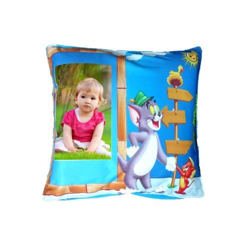 Tom and Jerry Pillow | customised Pillow / Soft Toy Cushion / Cute Cushion - Size 14x14inch