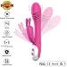 Produktbild FUNME G Spot Rabbit Vibra-Torealistic Dil^do with Bunny Ears for Clitoris Stimulation, Waterproof Rechargeable Massager with 7 * 7 Vibration Modes Quiet Dual Motor S-E-X Toys for Women Couple-Pink
