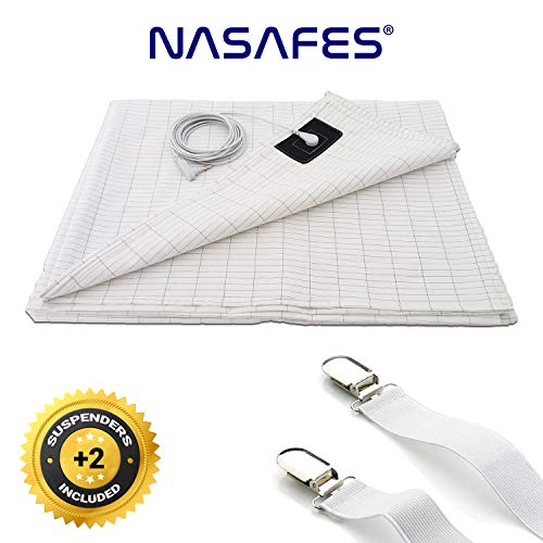 Erdungsunterlage, Erdungsmatte, Erdungsmatte, Erdungsset, inkl. Erdungsschnur + 2 Strapshalter, Erdungsmatte, Erdungsmatte Erdung