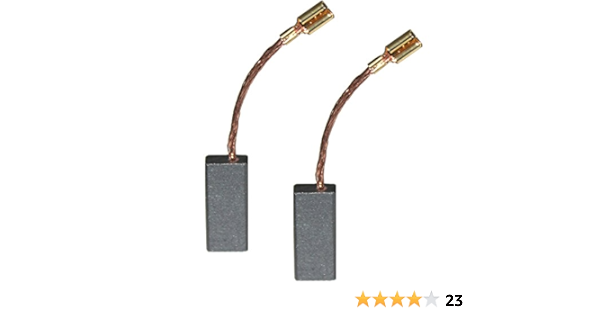 Balais De Charbon Asein 0770 Pour Outils Neumac - 5x10x18mm - Avec Ressort Et Câble - Remplacement Longue Durée