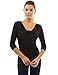 PattyBoutik Cowl Neck Backless Long Sleeves Top Set (Black 12)