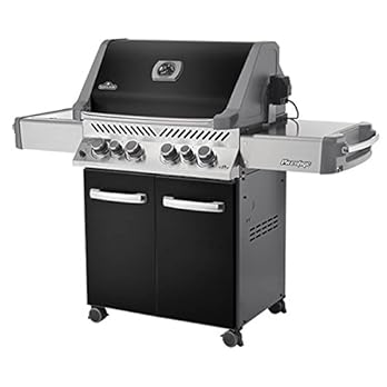 Napoleon Prestige 500 Bbq Mit Infrarot Seite Und Hinten Brenner In Schwarz