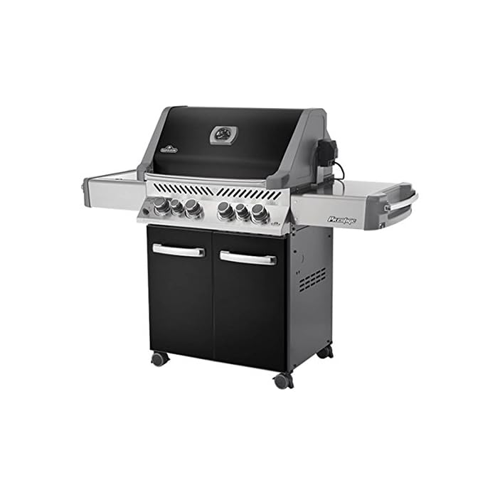 Napoleon Prestige 500 Bbq Mit Infrarot Seite Und Hinten Brenner In Schwarz