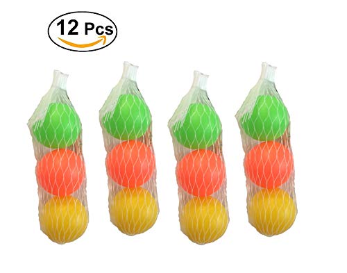 Set 12 Balles pour Raquettes de Plage