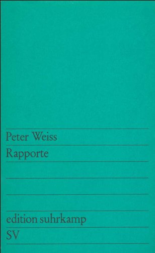 Preisvergleich Produktbild Rapporte (edition suhrkamp)