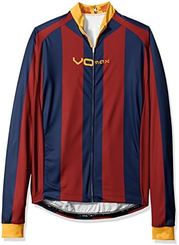 NBA Cleveland Cavaliers Women's Long Sleeve Cycling Striped Jersey, Small, Red/Blue