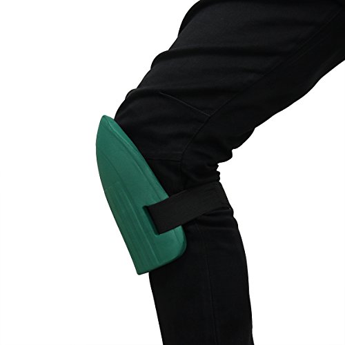 Latinaric Garten Wasserdicht EVA Weiche Kneepad Kniepolster Knieschutz Knieschoner Klettverschluss - 7