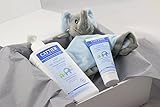 Coffret Naissance Bio Toilette Bébé Elephant Bleu - Cosmepur