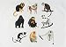 Produktbild The Money, Ape and Gorilla Collection - Retro Style Large Cotton Tea Towel by Half a Donkey