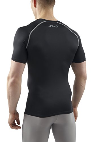 Sub Sports Herren Longsleeve, Stay Cool-Technologie, bleibt kühl, semi Kompression, kurzärmlig - 2