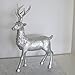 Produktbild kwoka Hirsch stehend silber ca. 28 cm H | KW-259085-028-129 | 4049767119354