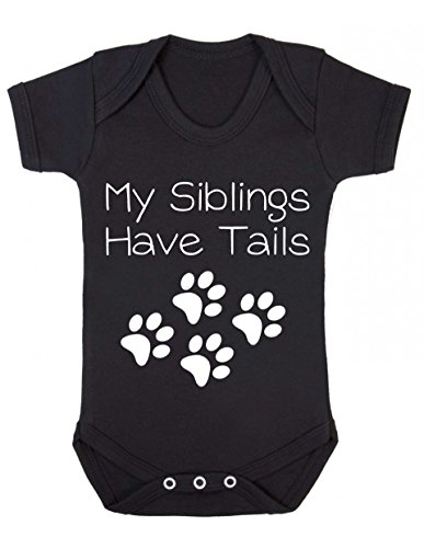 My Siblings Have Tails Fun Baby Playsuit