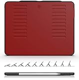 ipad case stand up ebay Sleep Wake Function & Convenient Long Elastic Apple Pencil Pocket