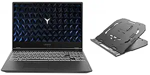 Lenovo Legion Y540 9th Gen Intel Core i5 15.6-inch (39.62 cms) Full HD Gaming Laptop (8GB/1TB+256GB SSD/60Hz/Win10/NVIDIA GTX 1650 4GB GDDR5/Raven Black/2.3Kg), 81SY00UAIN + Lenovo 2-in-1 Laptop Stand