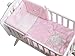 Obaby B is for Bear Crib Set (Pink)