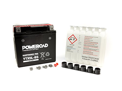Battery MF Poweroad YTX5L-BS 4AH