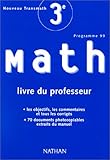 Image de Nouveau Transmath, 3e, professeur