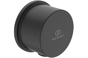 Ideal Standard - Gomito a muro, Nero Seta