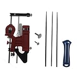 Jardiaffaires Affuteuse Manuelle profesionnelle Tecomec Deluxe 3 Limes avec Manche