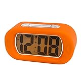 Tinksky Reise Digital Wecker Orange mit...