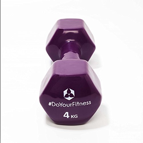 2er-Set Hanteln 0,5kg, 0,75kg, 1kg, 1,5kg, 2kg, 3kg & 4kg / rutschfeste & griffige Vinyloberfläche »Hexagon« Kurzhanteln (Aerobic-Gewichte) in verschiedenen Gewichts- und Farbvarianten. Das Hantelset besteht aus 100% Eisen – Die Gewichte bzw. das Kurzhantel-Set eignen sich für Gymnastik, Fitnesstraining, Physiosport & Heimtraiing. Das Hantelpaar ist schön griffig, einfach zu reinigen & resistenz gegen Schweiß & Feuchtigkeit - 2