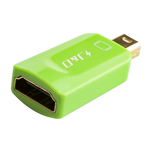 Mini DP auf HDMI, J&D Goldbeschichteter Mini Displayport (Thunderbolt) auf HDMI Kabel Adapter