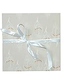 Leporello Fotoalbum mit Stoff 17x17 weiße Seiten