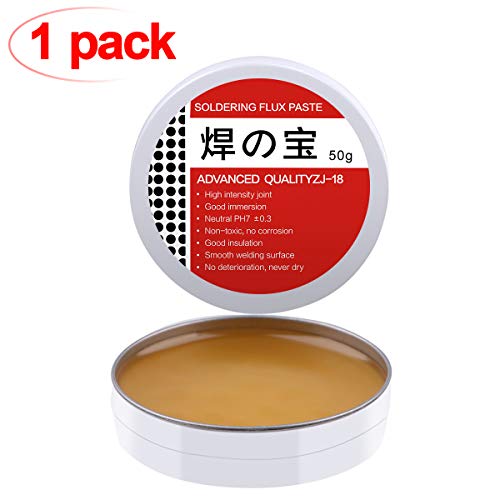 DroneAcc 50 g de Pointe d'embout, pâte de Fer-Blanc de Soudure, mèche à souder, Formulation Non Propre