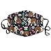 Produktbild Desing shop English Bulldogs Xmas Holiday Mask Can Be Washed Reusable Mask One Size Multiple Colors
