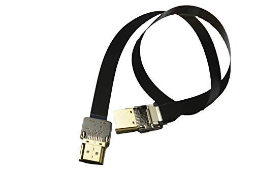 SCHWARZES FPV HDMI Kabel Standard HDMI Schnittstelle zur Standard HDMI Schnittstelle für RED BMCC FS7 C300 30CM