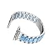 Produktbild Uhrenarmband, Ersatzharz + Edelstahl Fitness Armband Sport Smartband für Apple Watch Serie 4 44mm 42mm
