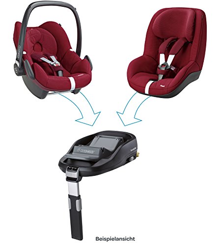 Maxi-Cosi Babyschale Pebble, bis ca. 12 Monate (0-13 kg), ISOFIX-Installation mit Maxi-Cosi Basisstation (separat erhältlich), Innovatives Gurtsystem erleichtert An- und Abschnallen - 8