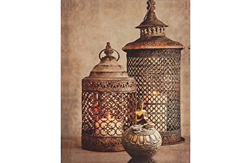 Heart of House Kabash Luxe Moroccan Lanterns Canvas.