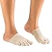Knitido Dr. Foot® Hallux Valgus - Half Toe Compression Band, Bunion control/prevention, Colour:beige;size Footlet:3-6.5