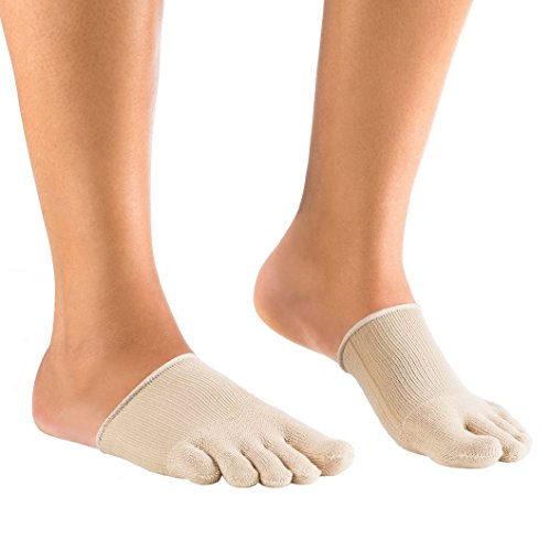 Knitido Dr. Foot® Hallux Valgus - Half Toe Compression Band, Bunion control/prevention, Colour:beige;size Footlet:3-6.5
